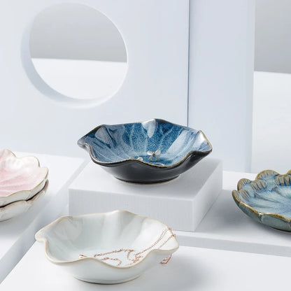 Ceramic Lotus Décor Plate