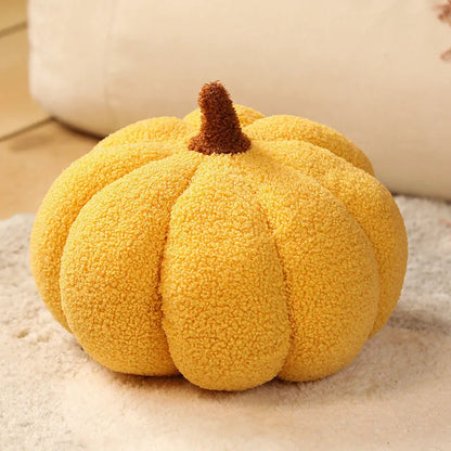 Plush Pumpkin Throw Pillow & Seat Cushion