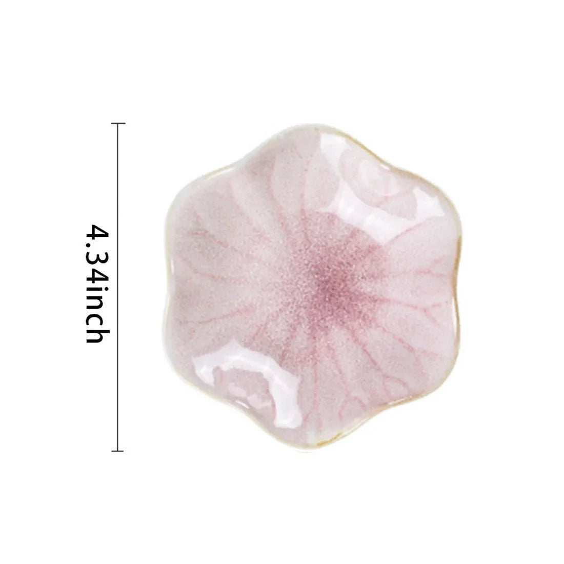 Ceramic Lotus Décor Plate