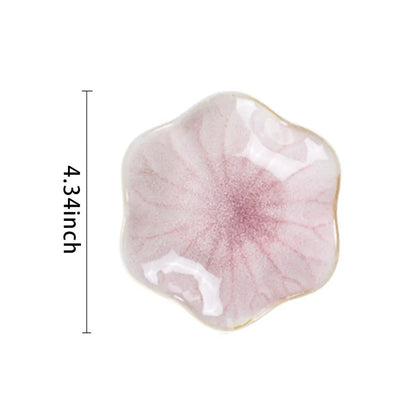Ceramic Lotus Décor Plate