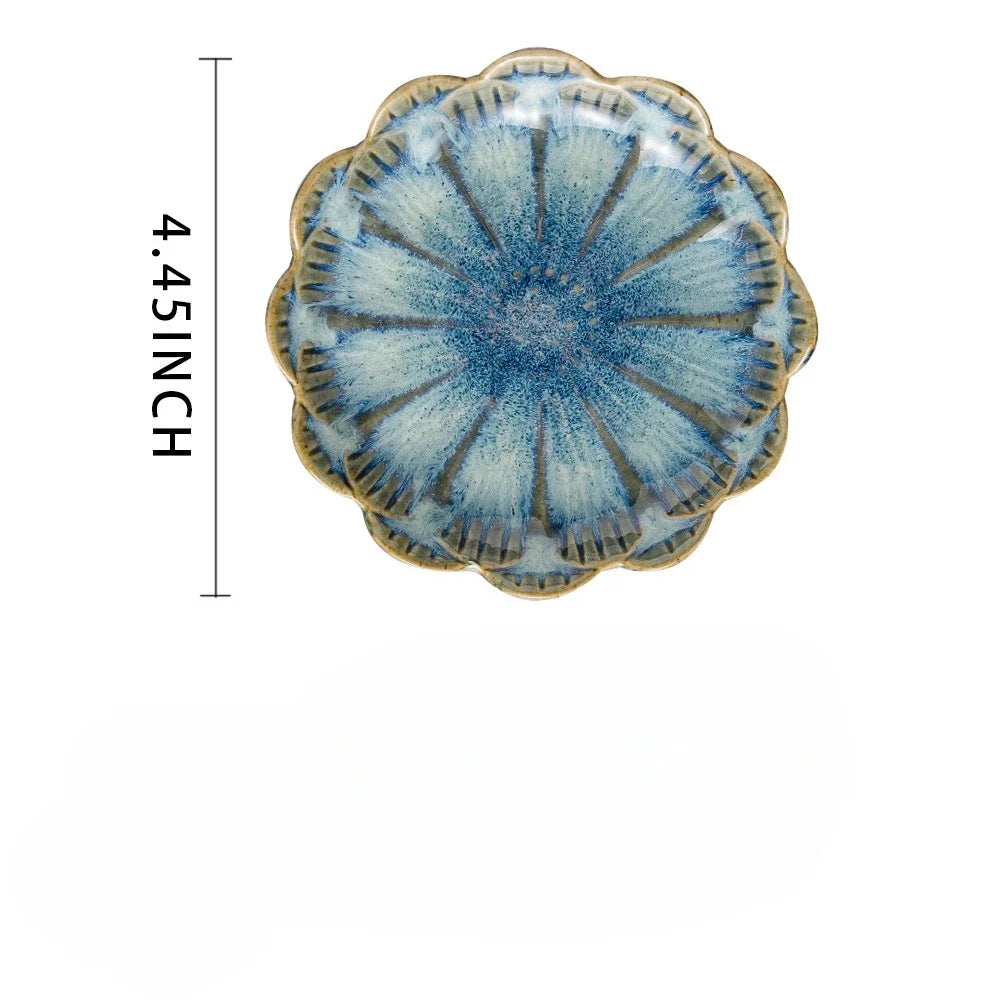 Ceramic Lotus Décor Plate