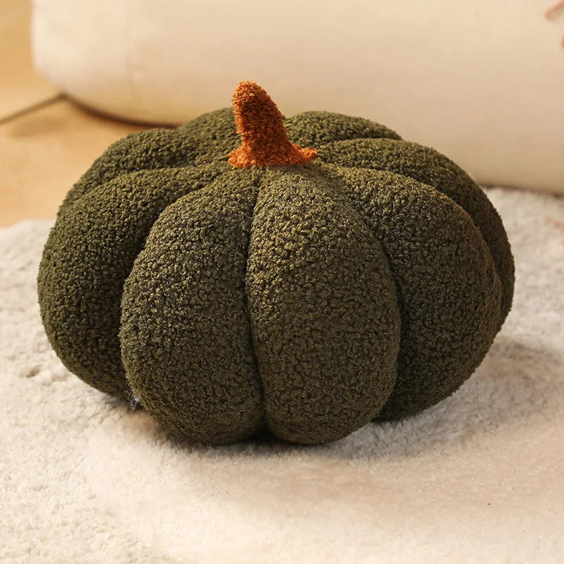 Plush Pumpkin Throw Pillow & Seat Cushion