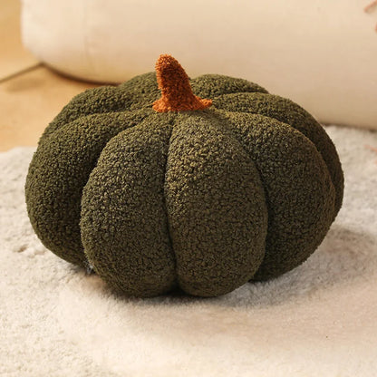 Plush Pumpkin Throw Pillow & Seat Cushion