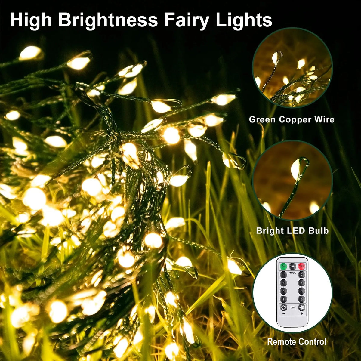 LED Firecracker String Lights