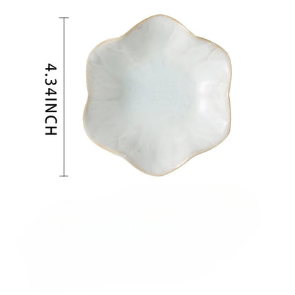 Ceramic Lotus Décor Plate