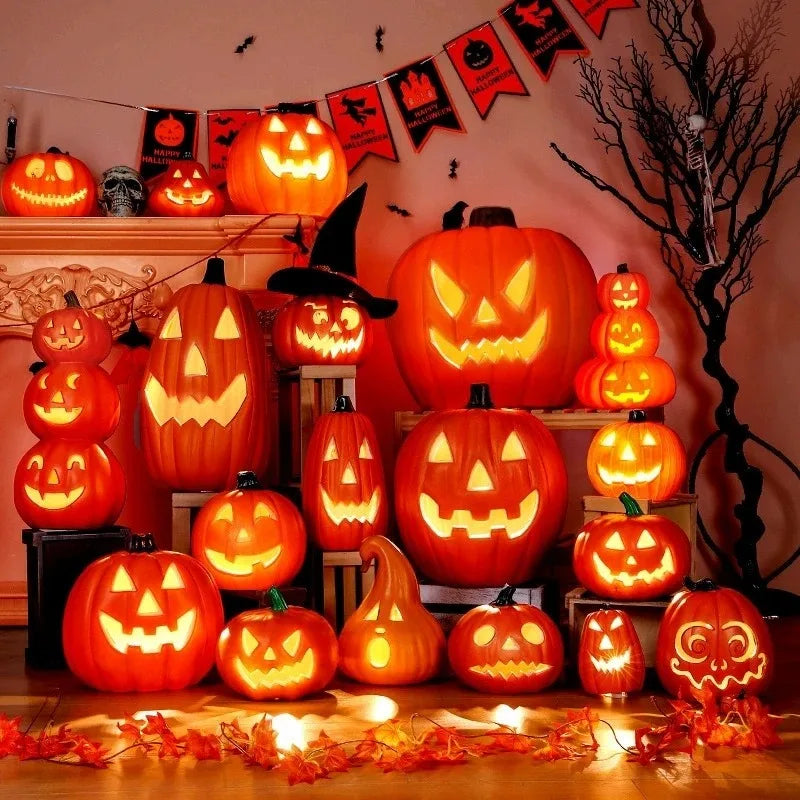 Halloween Decorative Pumpkin Lantern Light