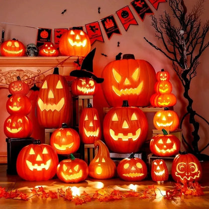 Halloween Decorative Pumpkin Lantern Light