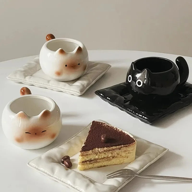 Siamese Cat Ceramic Coffee Mug