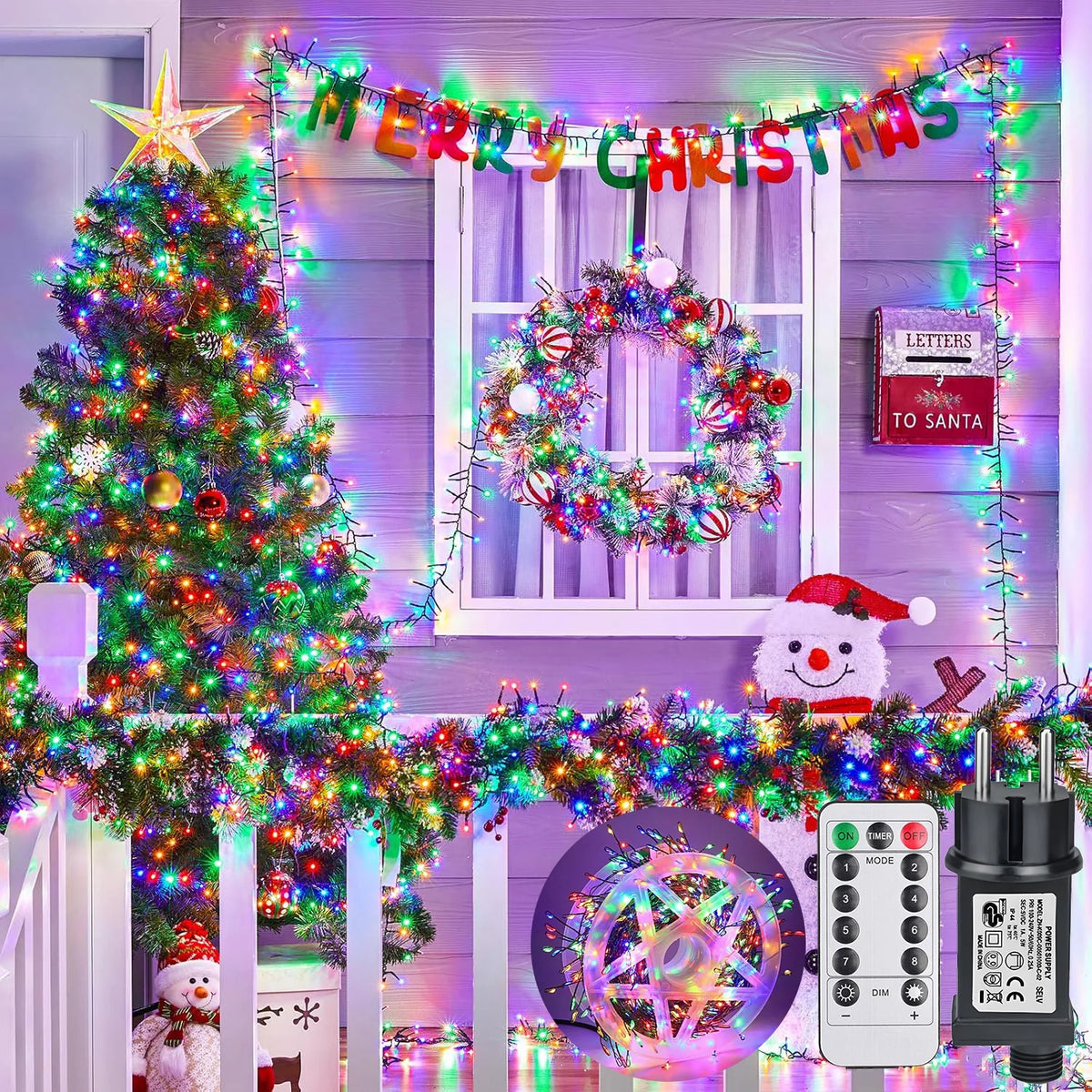 LED Firecracker String Lights